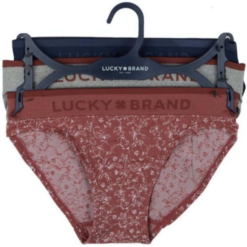 🩲New! Lucky Brand: 3-Pack Seamless Bikini